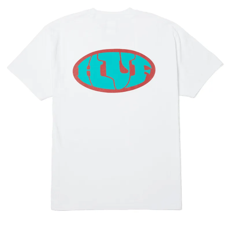 HUF Warped T-Shirt - White made by HUF