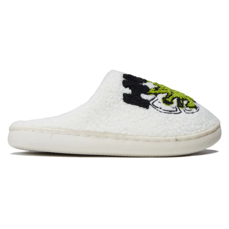 HUF Snow Angel Fuzzy Slipper Shoes - Natural sold by CCS