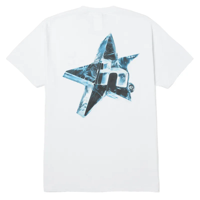 HUF Ice Star T-Shirt - White sold by CCS