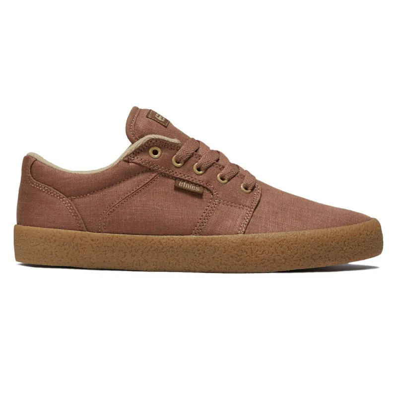 Etnies Barge Ls Premium Shoes - Brown/Beige/Gum sold by CCS