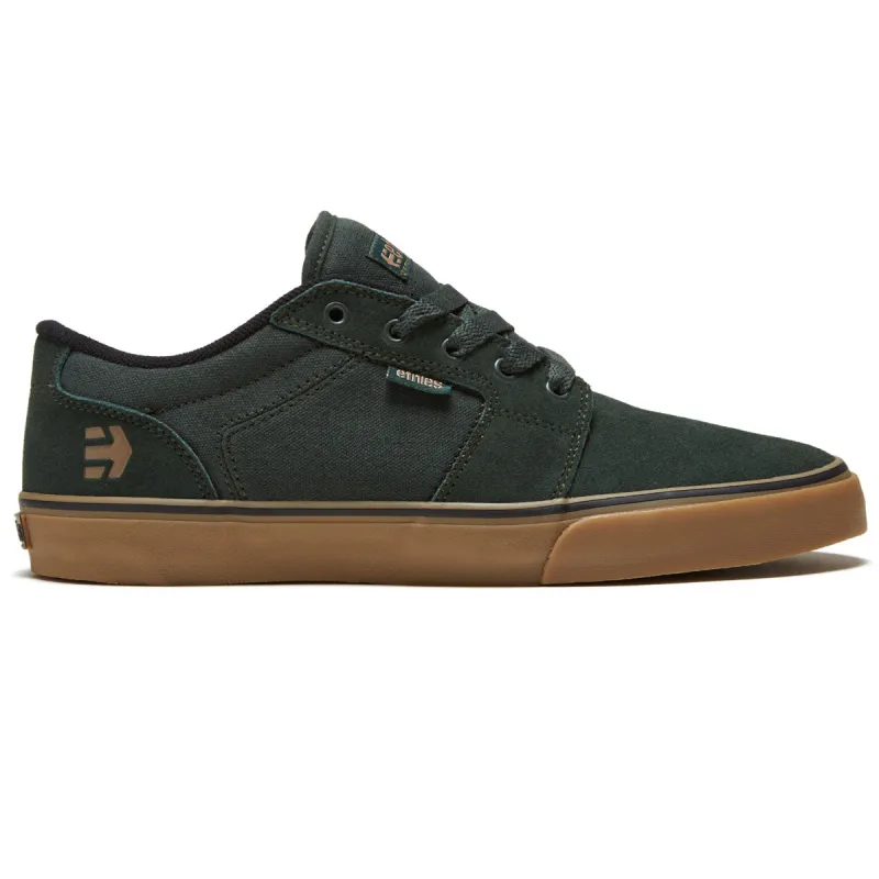 Etnies Barge Ls Shoes - Green/Gum made by Etnies