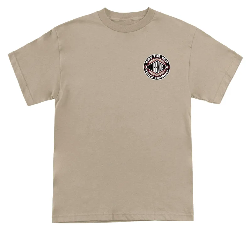 Independent BTG Summit T-Shirt - Sand II sold by CCS