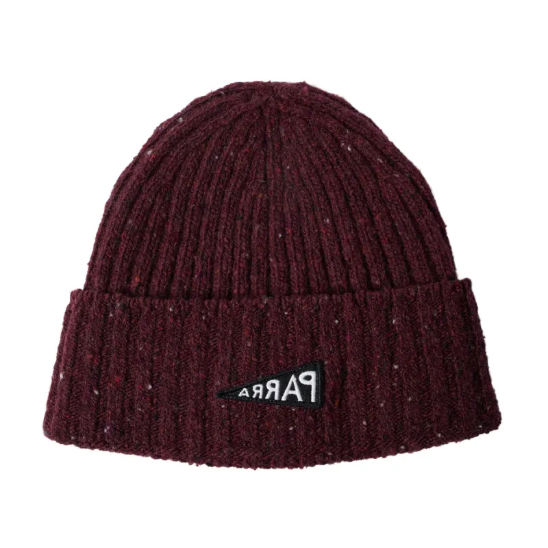 By Parra Reversed Flag Beanie - Dark Burgundy sold by CCS