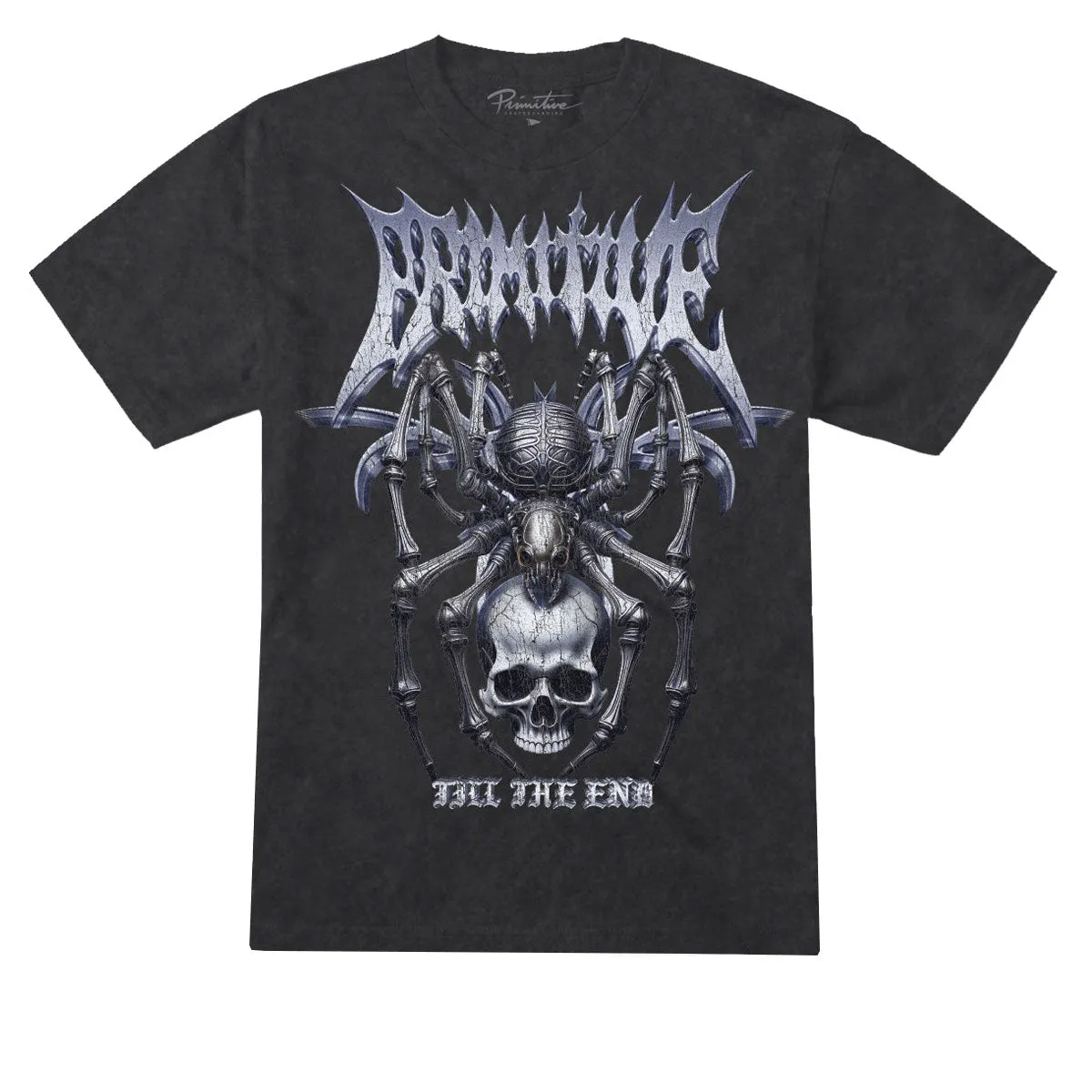 Primitive Creeper Heavyweight T-Shirt - Black sold by CCS