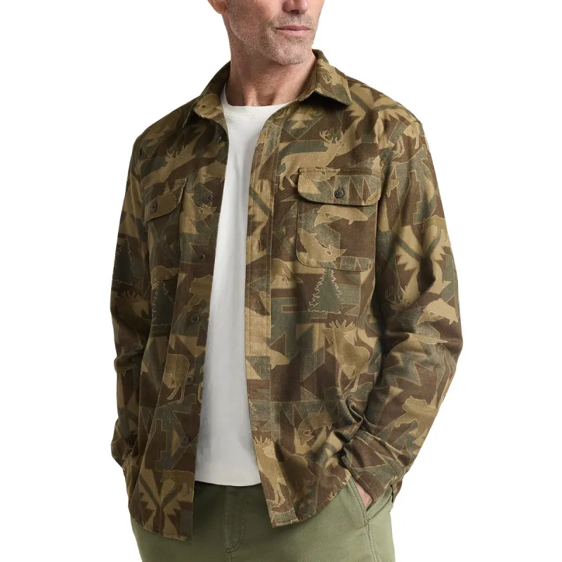Pendleton Tanner Twill Long Sleeve Shirt - Wild Camo sold by CCS