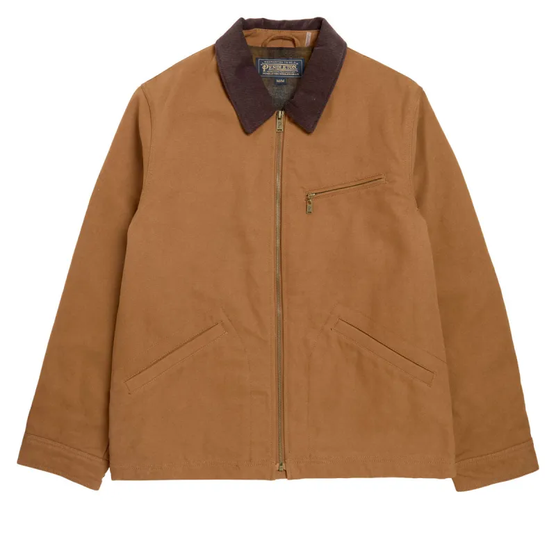 Pendleton Tahoma Canvas Trucker Jacket - Whiskey sold by CCS