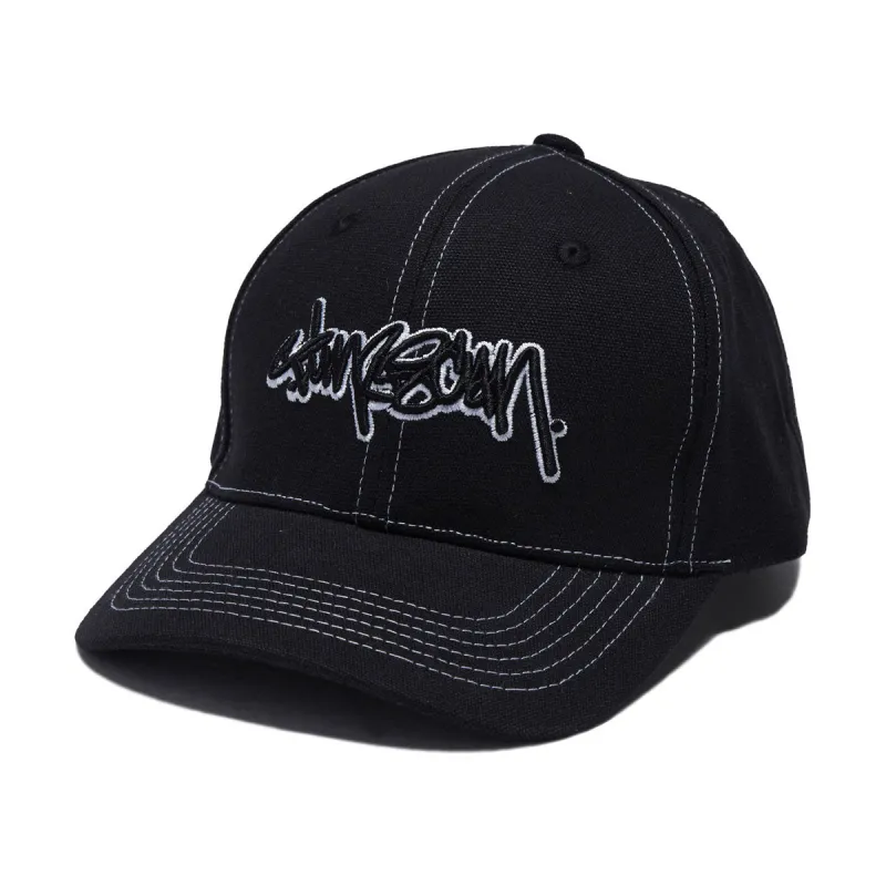 Timescan Script Logo Hat - Black sold by CCS
