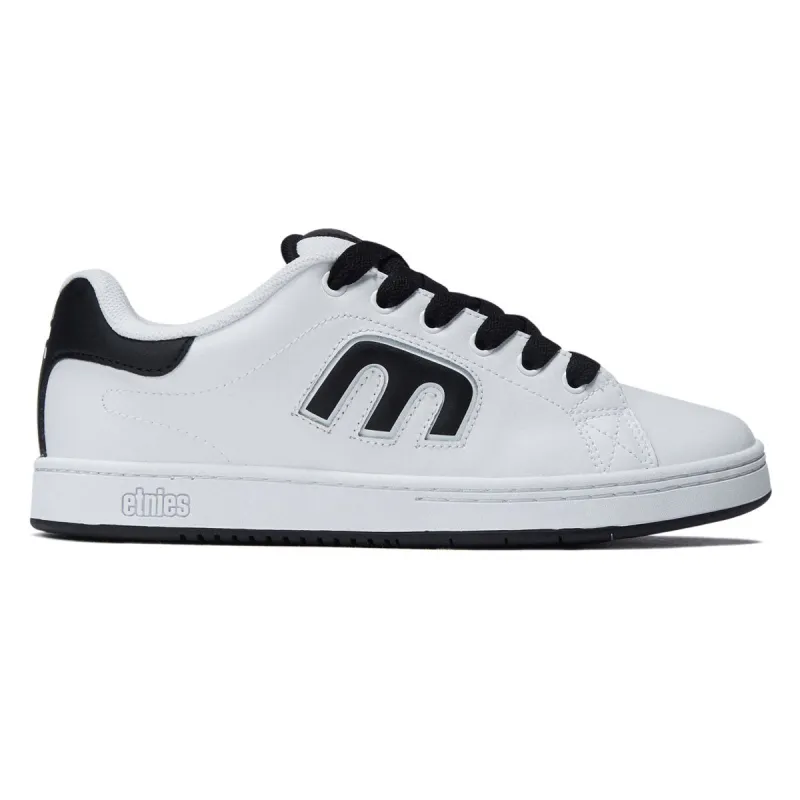 Etnies Callicut Shoes - White/Black/White made by Etnies