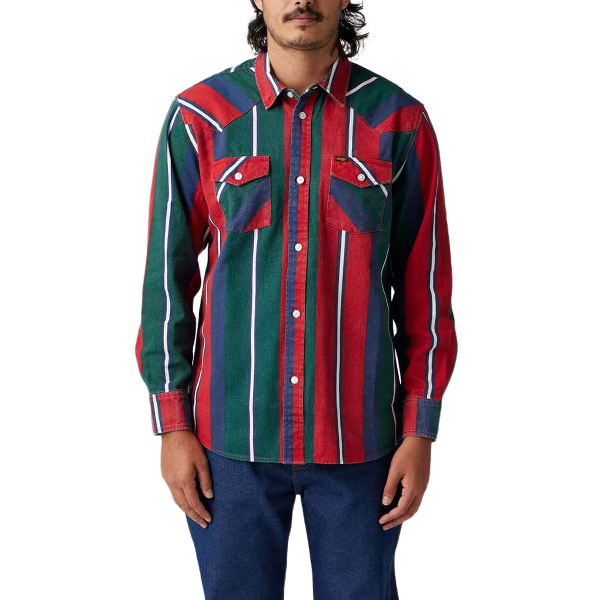 Seager Amarillo Long Sleeve Shirt - Mattson Stripe sold by CCS product image thumbnail 5