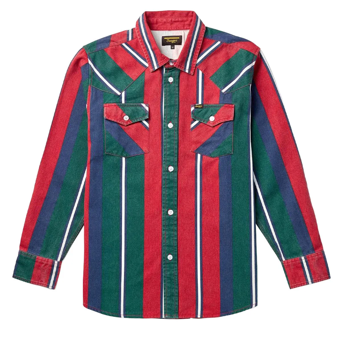 Seager Amarillo Long Sleeve Shirt - Mattson Stripe sold by CCS