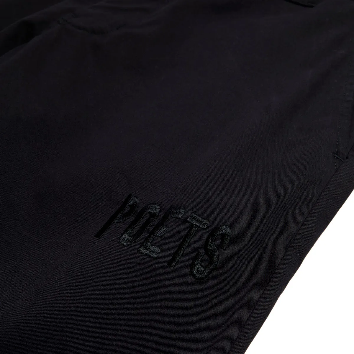 Poets Byrne Embroidered Relaxed Fit Corduroy Pants - Black sold by CCS product image thumbnail 2