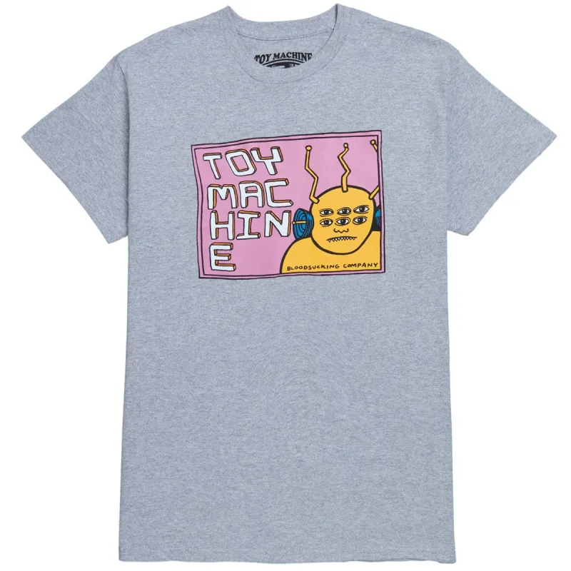 Toy Machine Transmissionator T-Shirt - Heather Grey made by CCS
