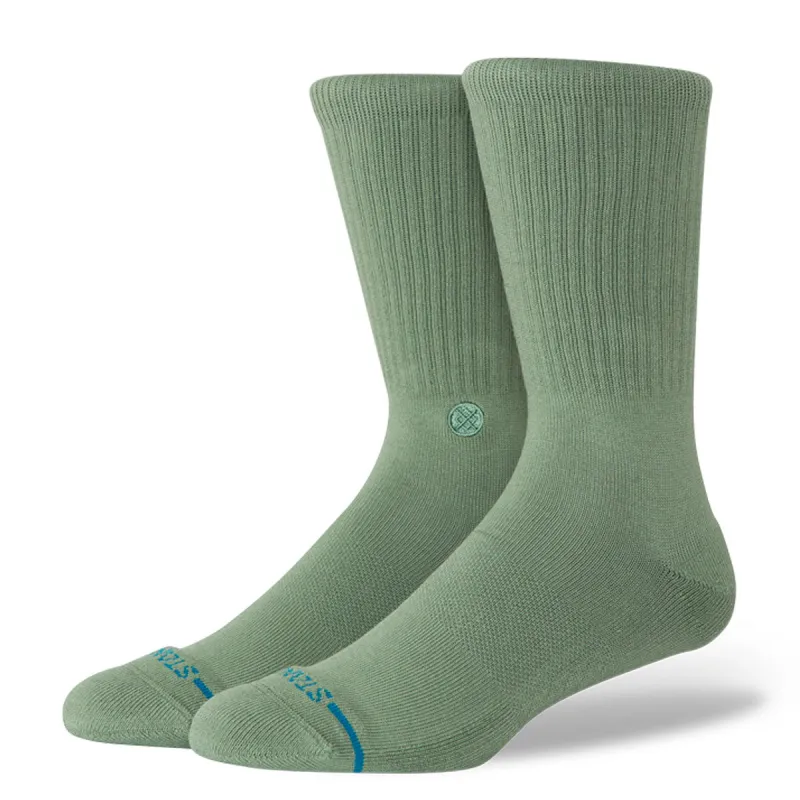 Stance Icon Socks - Sage sold by CCS