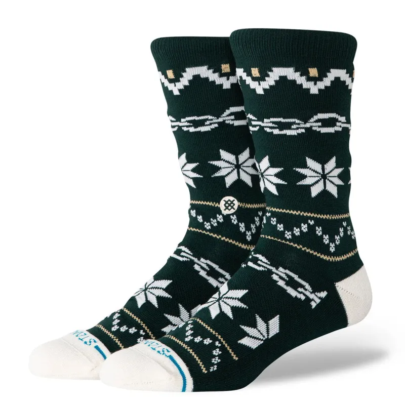 Stance Break The Season Crew Socks - Pine sold by CCS
