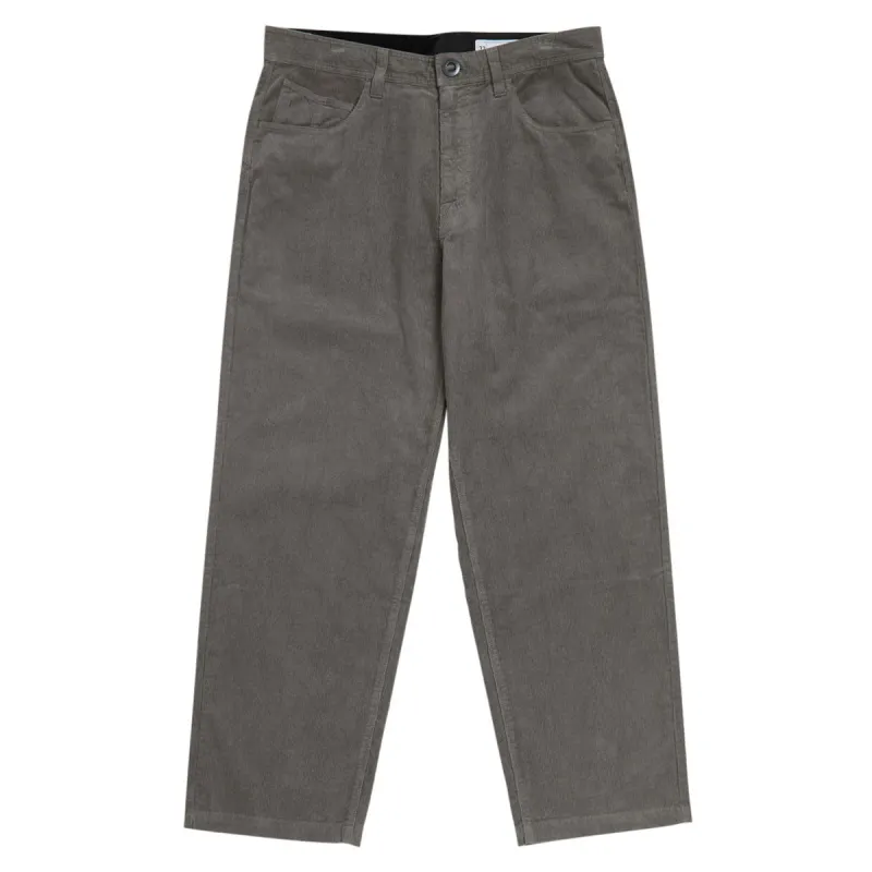 Volcom Frickin Loose Tapered Cord Pants - Pewter made by Volcom