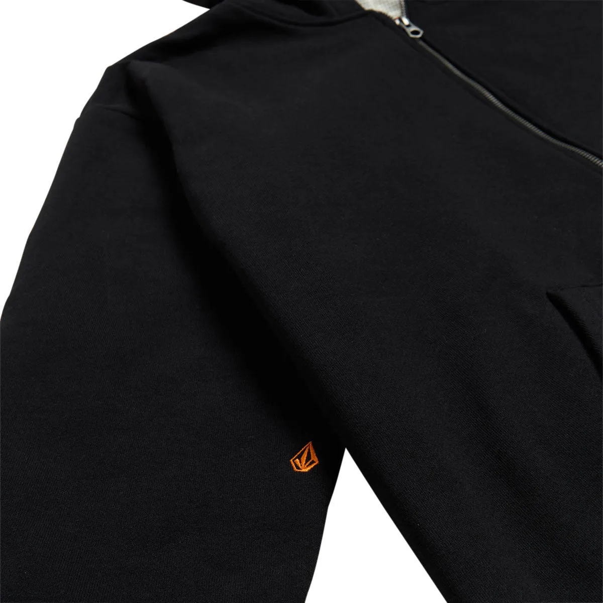 Volcom Axestone Workwear Lined Fleece Hoodie - Black sold by CCS product image thumbnail 4