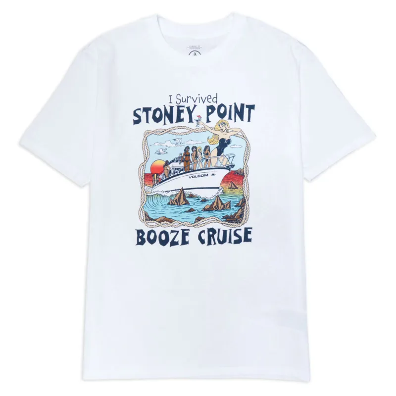 Volcom Stoney Point T-Shirt - White sold by CCS