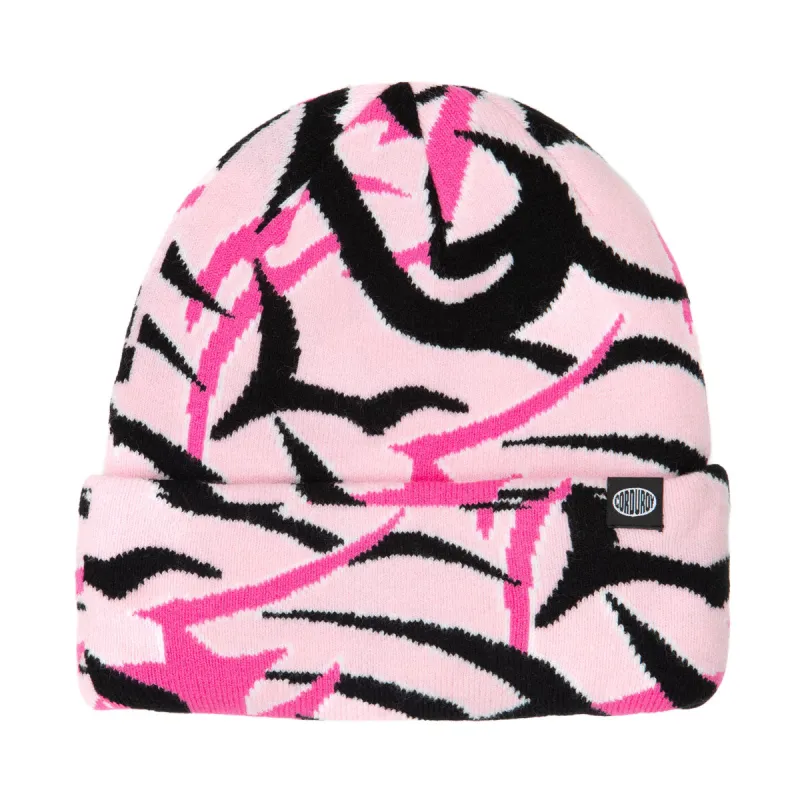 Corduroy Tribal Camo Beanie - Pink sold by CCS