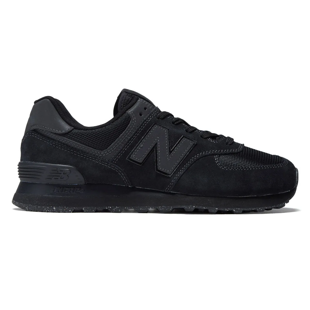 New Balance 574 Core Shoes - Black/Black sold by CCS