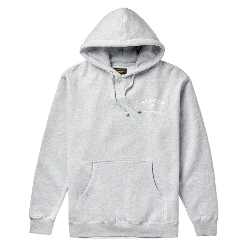 Seager Branded Hoodie - Heather Grey made by Seager