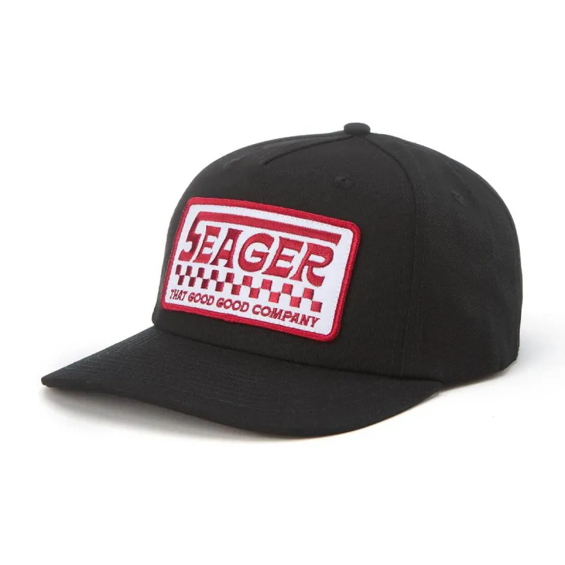 Seager 74 Snapback Hat - Black sold by CCS