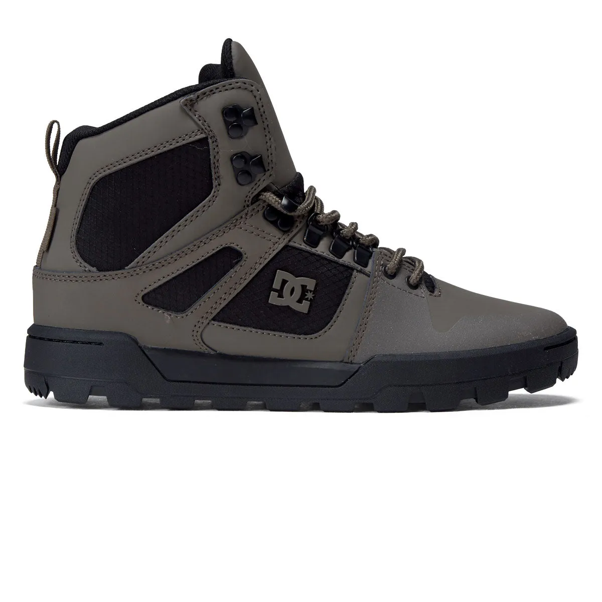 DC Pure High-Top Wr Boots - Olive/Black sold by CCS
