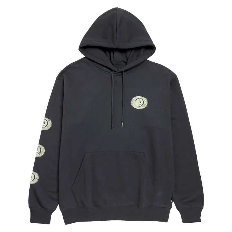 Volcom Exacto Hoodie - Washed Black Heather made by Volcom