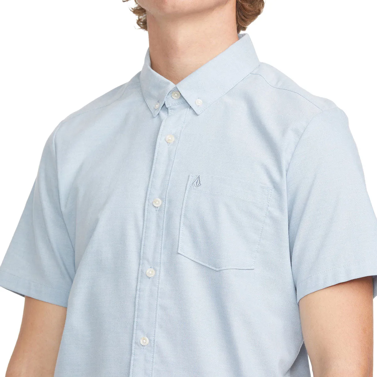 Volcom Everett Oxford Shirt - Wrecked Indigo II sold by CCS product image thumbnail 3