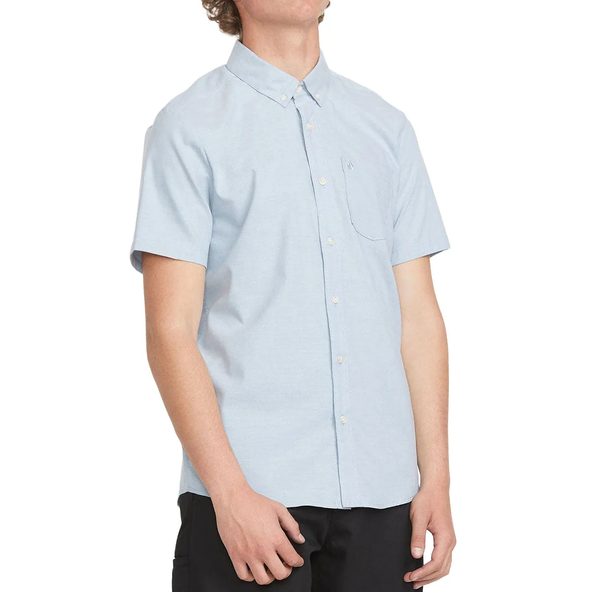 Volcom Everett Oxford Shirt - Wrecked Indigo II sold by CCS product image thumbnail 4