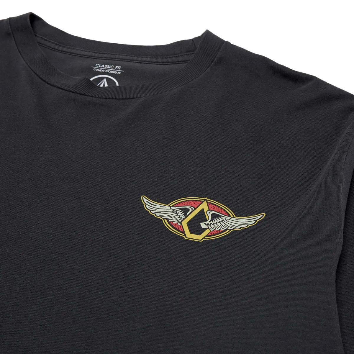 Volcom Wing It Long Sleeve T-Shirt - Antique Black sold by CCS product image thumbnail 3