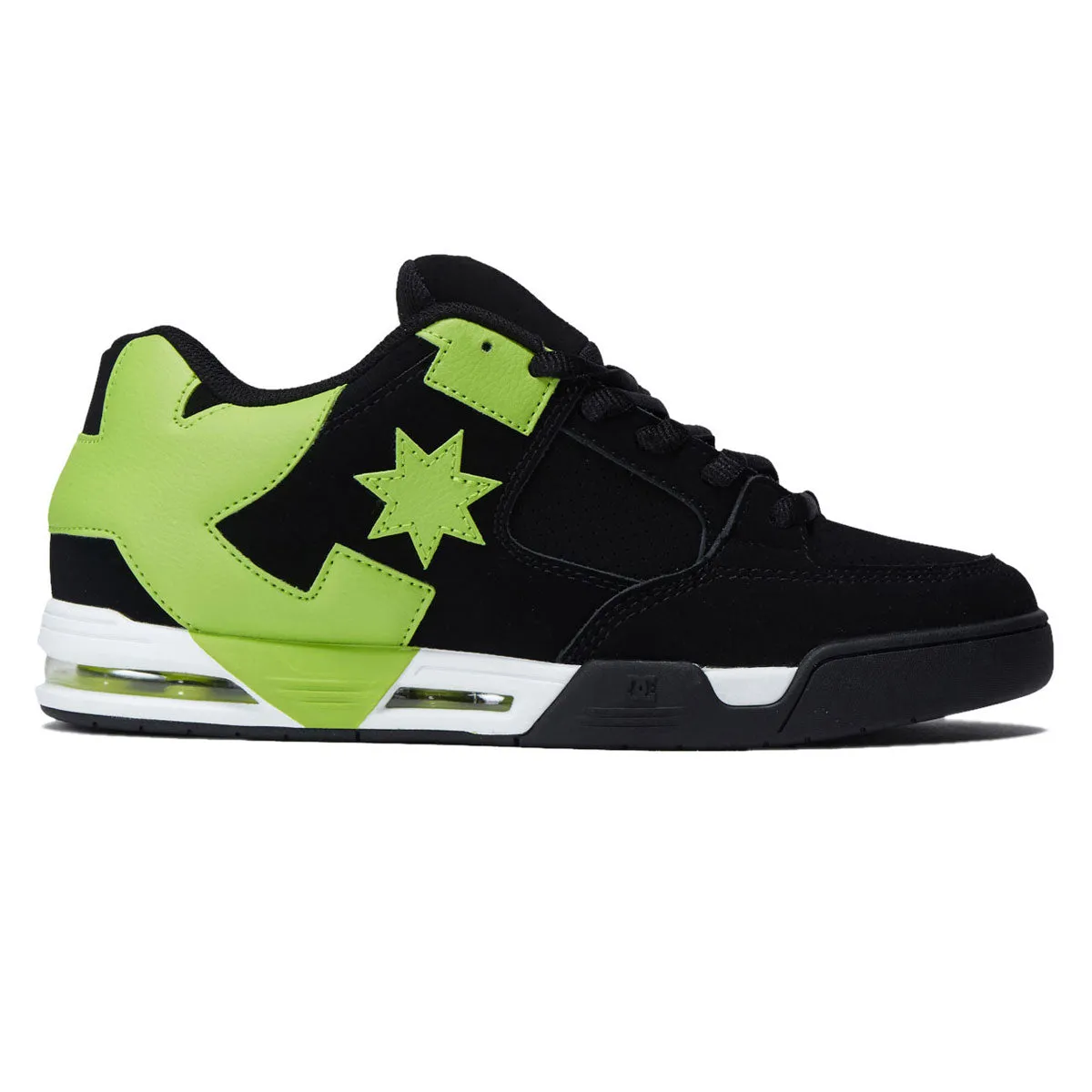 DC Command Shoes - Black/Lime sold by CCS