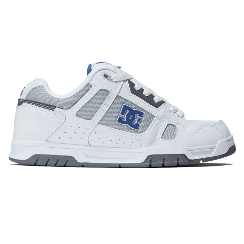 DC Stag Shoes - White/Grey/Blue 2025 sold by CCS