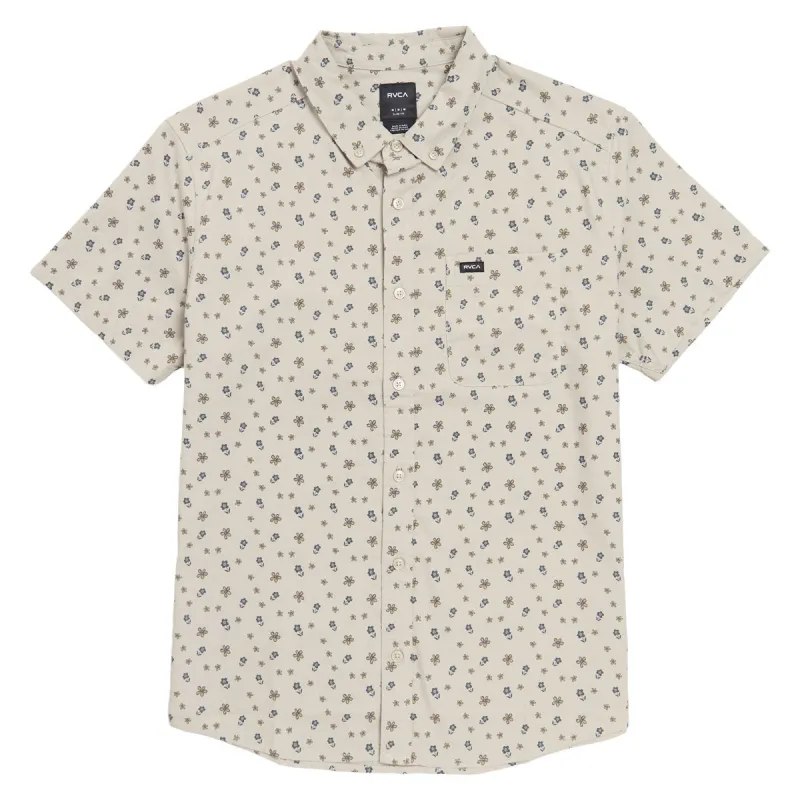 RVCA Thatll Do Print Shirt - Light Khaki sold by CCS