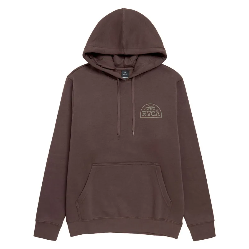 RVCA Palm Serif Hoodie - Mocha made by RVCA