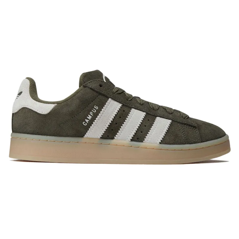 Adidas Campus 00s Shoes - Medium Dark Khaki/Off White/Gum sold by CCS
