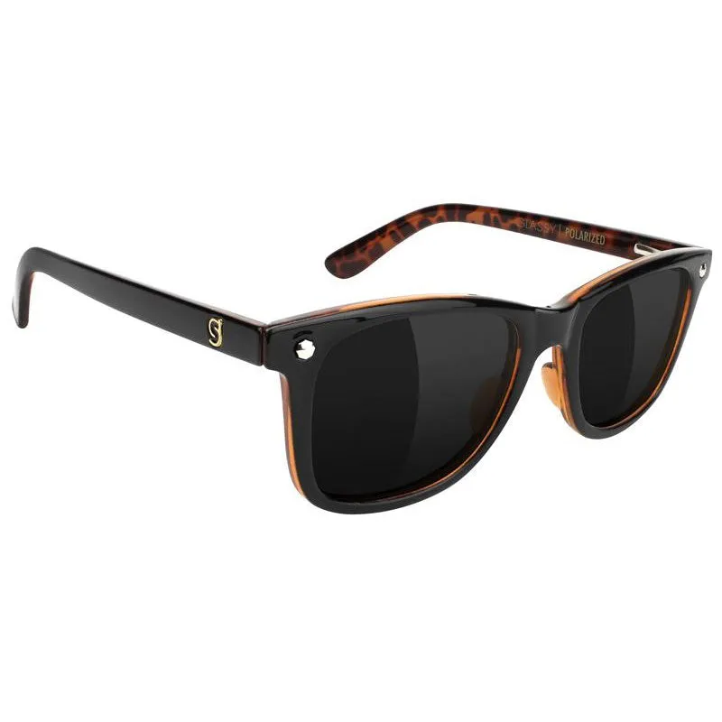 Glassy Mikemo Premium Polarized Sunglasses - Black/Tortoise made by CCS