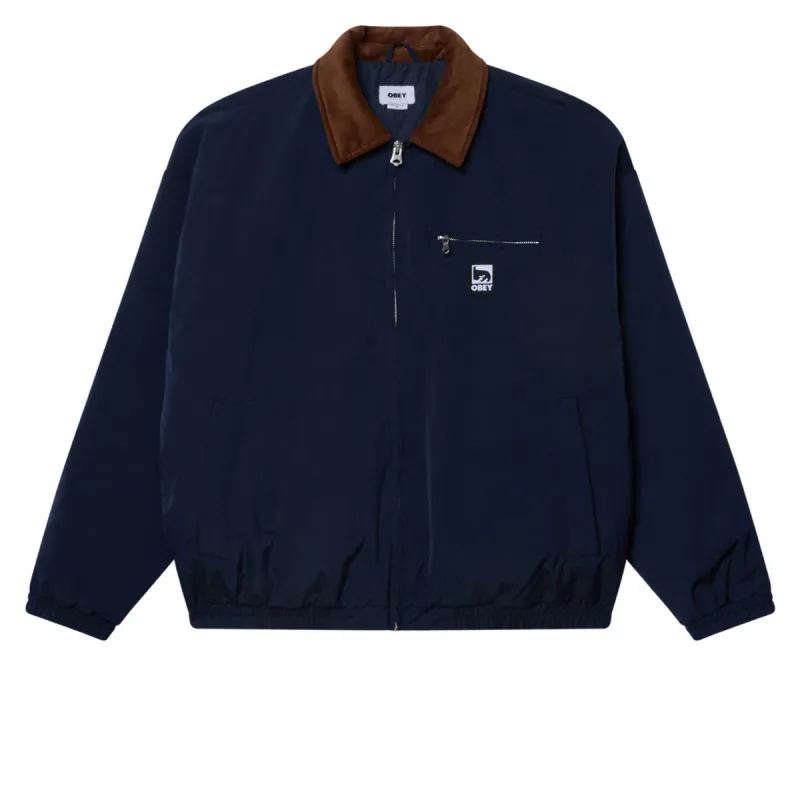Obey Elysian Jacket - Dark Navy sold by CCS