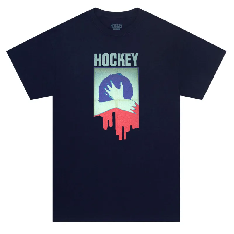 Hockey Paralysis T-Shirt - Navy made by CCS