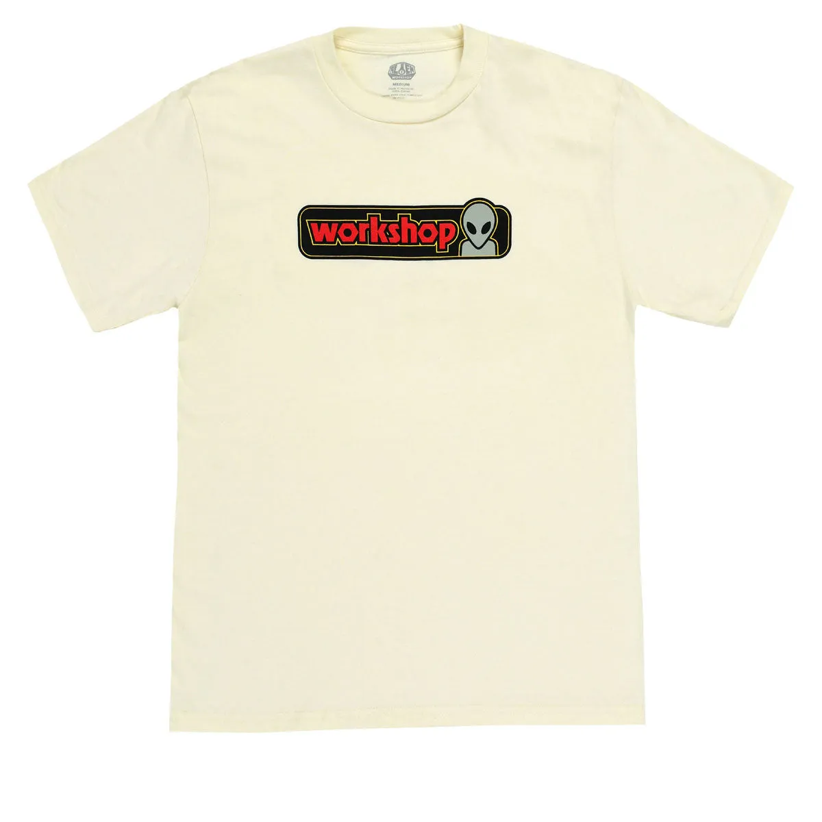 Alien Workshop Bar Logo T-Shirt - Off-White sold by CCS
