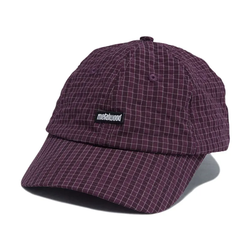 Metalwood Mini Metal Logo Dad Hat - Plum sold by CCS