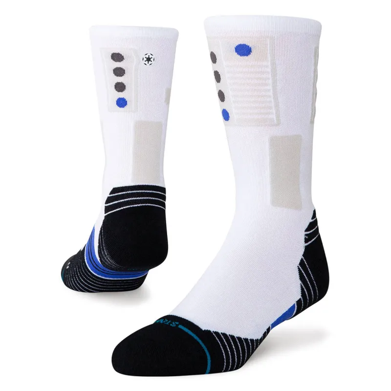 Stance Storm Crew Socks - White sold by CCS