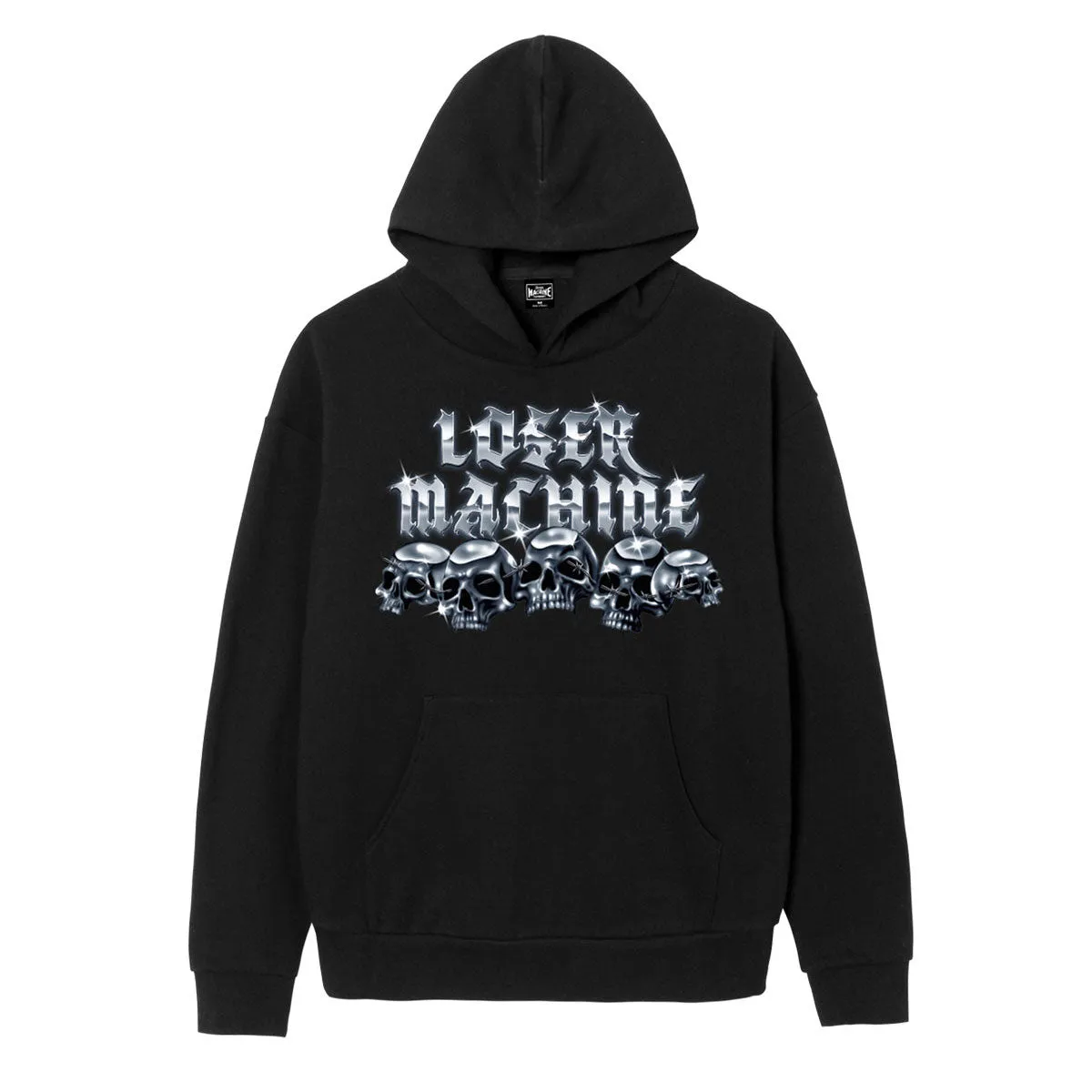 Loser Machine Crystal Skulls Hoodie - Black sold by CCS