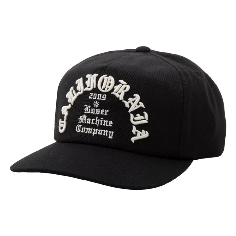 Loser Machine Fanatic Snapback Hat - Black sold by CCS