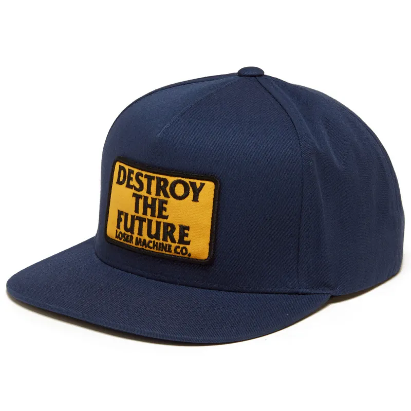 Loser Machine D.T.F Hat - Navy made by CCS