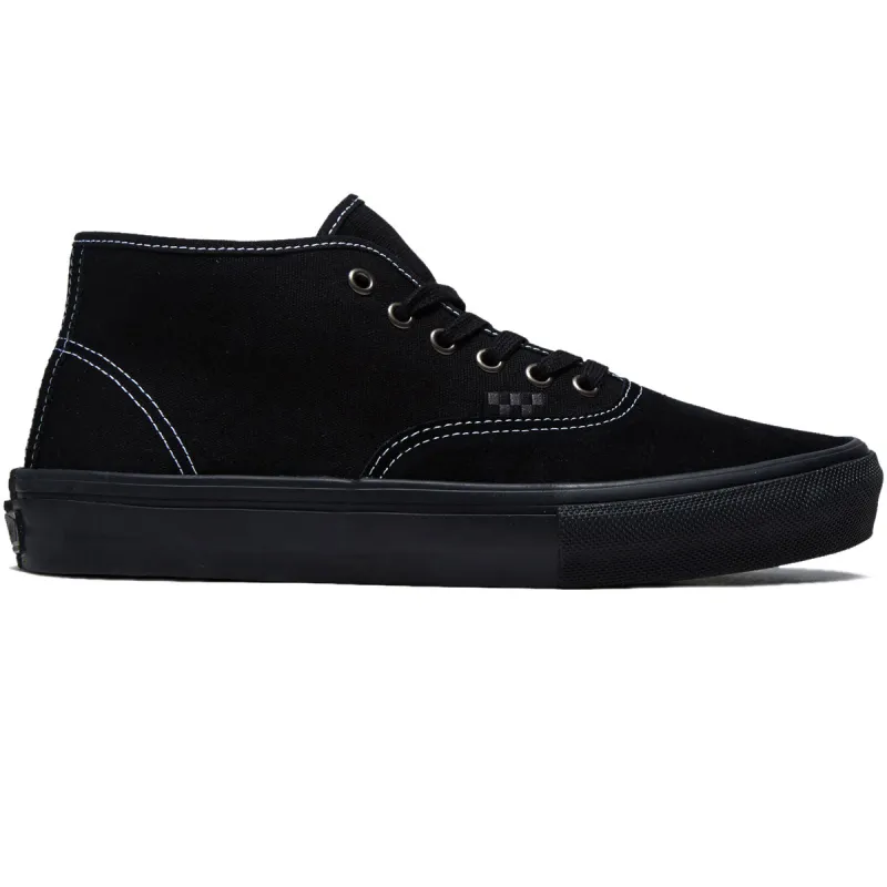 Vans Skate Authentic Mid Shoes - Blackout made by Vans