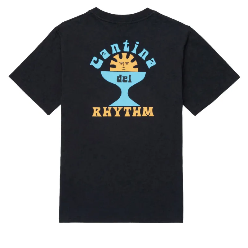 Rhythm Cantina T-Shirt - Vintage Black sold by CCS