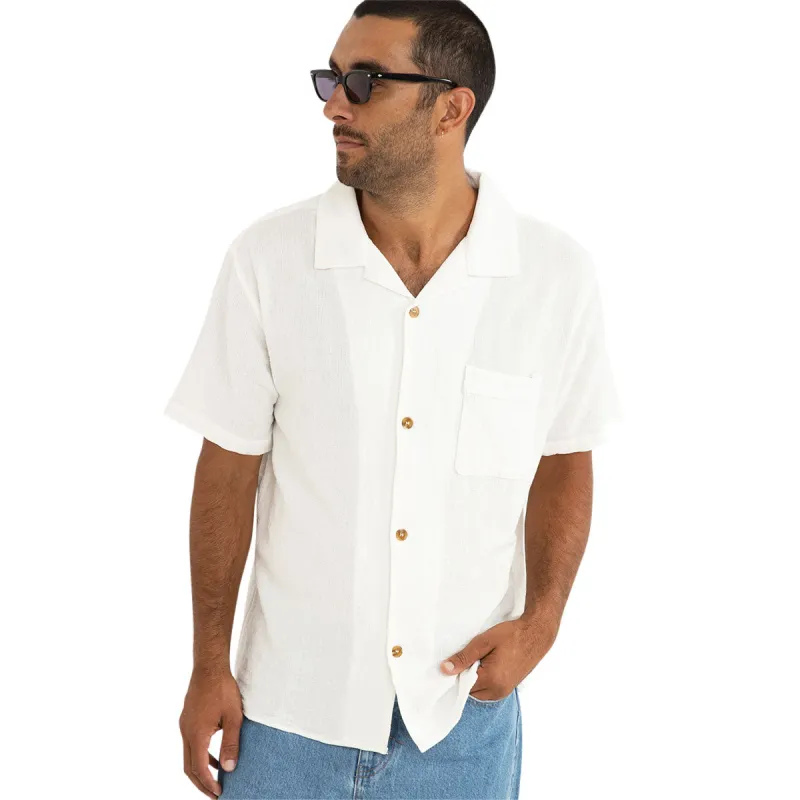 Rhythm Daytona Shirt - White sold by CCS