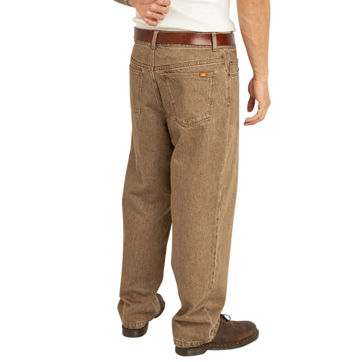 Rhythm Subtle Baggy Jeans - Chai sold by CCS product image thumbnail 4