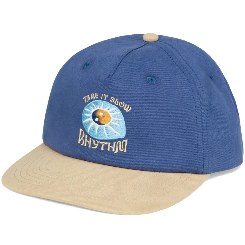 Rhythm Slow Down Hat - Blue made by Rhythm.