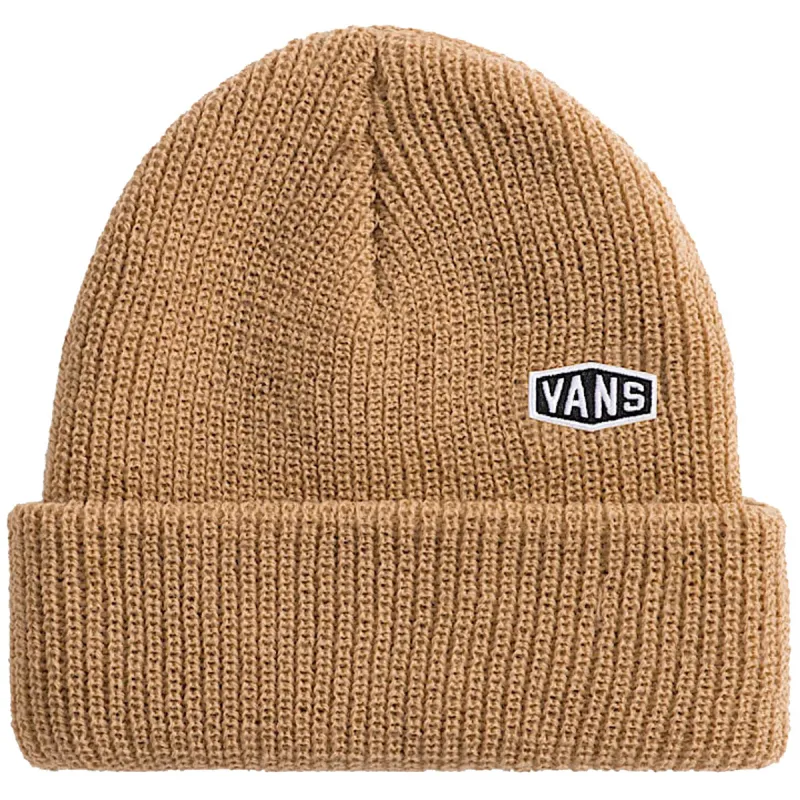 Vans Hex Patch Cuff Beanie - Warm Taupe sold by CCS